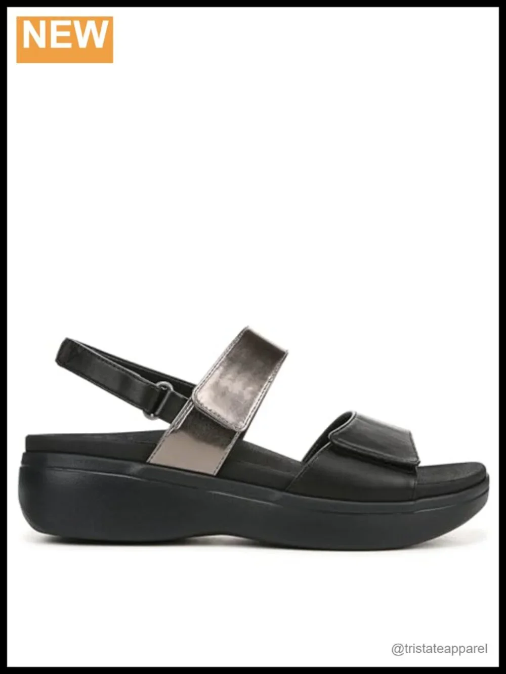Platform Orthotic Adjustable Slingback Sandal Comfort Support